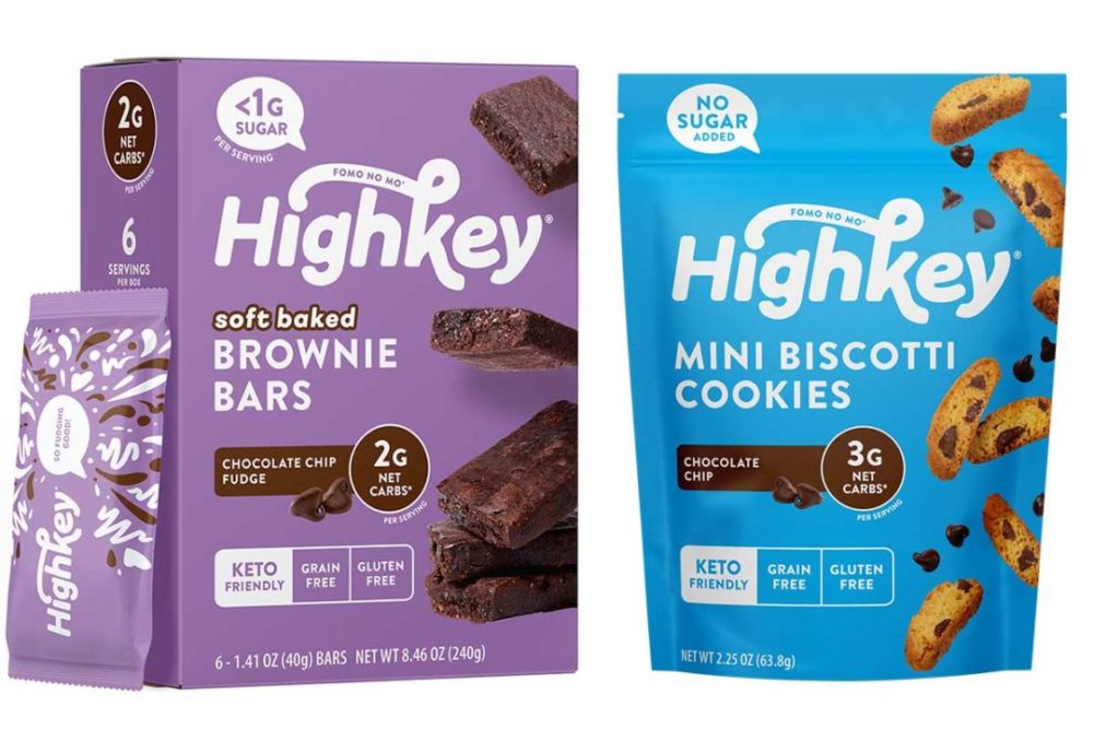 HighKey new baked snacks