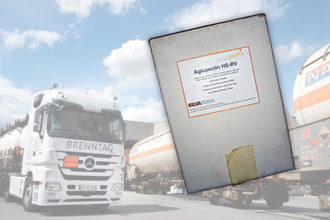 Brenntag truck and Aglupectin