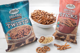 Sprouts brand organic pretzels