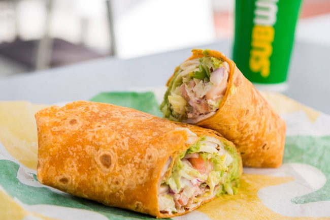 Subway wrap